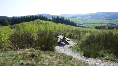 Blick vom Strcker Stein