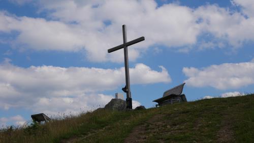 Am Gipfelkreuz