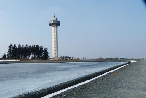 Der Hochheideturm im Winter